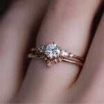 luxury Diamond Jewelry Ring engagement gold bridal fashion accessories